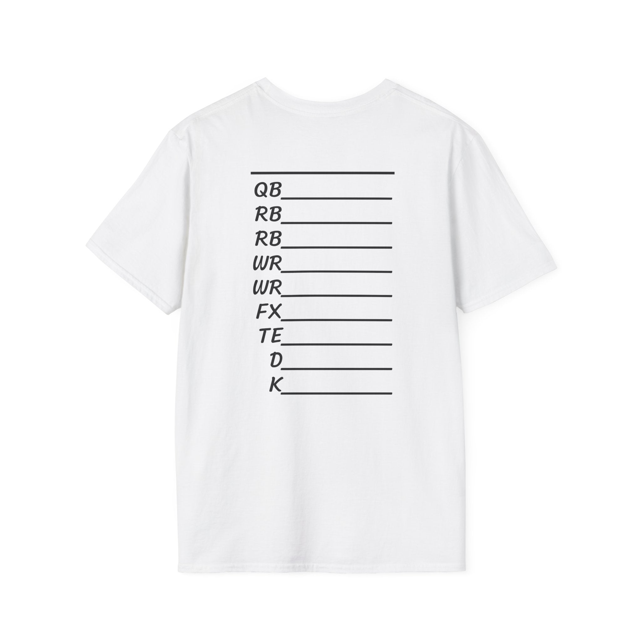 Minimal Pink 'MFS' Classic Draft Day Shirt